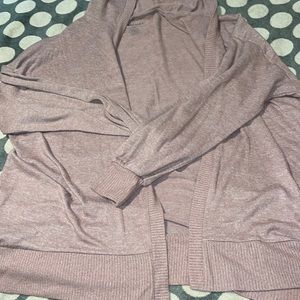 american eagle plush cardigan
